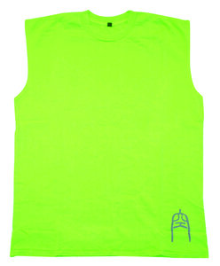 Mens Sleeveless Tee with Dragon - Chakura by Ku Ambiance