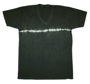 REAL INK - Unisex Organic Short Sleeve V Neck Tee - Shoulder Line - Chakura by Ku Ambiance