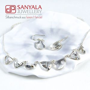 Silberschmuck-Set CLEARNESS - SANYALA