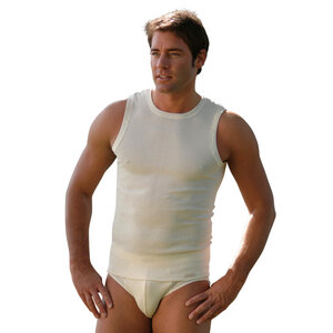 Engel 2er Pack Bio Baumwolle Herren Sport Slip - Engel natur