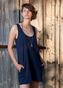 Kleid *magpie* - börd shört