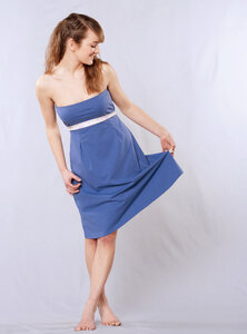 Kleid *rock pipit* - börd shört