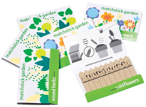 Streichholzgarten 'matchstickgarden' Blumen + Kräuter - matchstickgarden