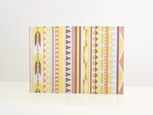 Öko-Postkarte 'Najavo Pattern' - MOZAÏQ eco design
