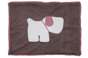 Efie Design Hundedecke mit Hunde Applikation - Efie