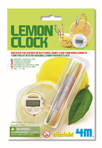 4M Lemon Clock - Zitronen-Uhr-Experiment - Green Science