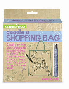 Green Science - Doodle a Shopping Bag - Bemale deine Einkauftasche - Green Science