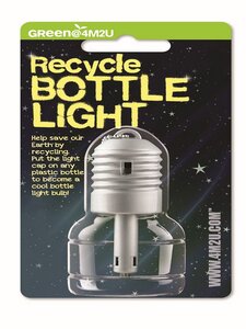 Flaschenlicht - Recycle Bottle Light - Green Science