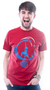 Feel Wave T-Shirt rot - 108 Degrees
