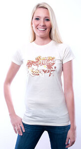 Summer Feelings T-Shirt ecru - 108 Degrees