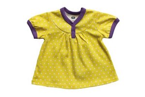 Baby-Kleid Punkte - Green Cotton