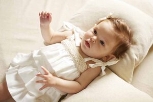 Aravore Ruffle Dress,  Farbe: creme - Aravore