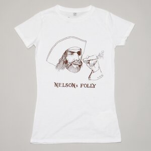 Women T-Shirt NELSONS FOLLY weiß - MR. NELSON ecowear
