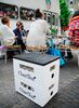 ChariTea Hocker schwarz - LemonAid