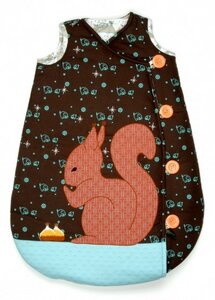 Baby-Schlafsack Eichhörnchen - Georges & Rosalie