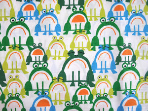 Bio Baumwollstoff - Frogs / Frösche - Cloud9