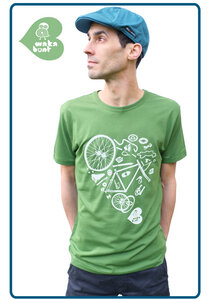 FahrradLIEBE - green - WAKABUNT