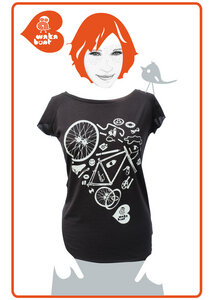 FahrradLIEBE : black - WAKABUNT