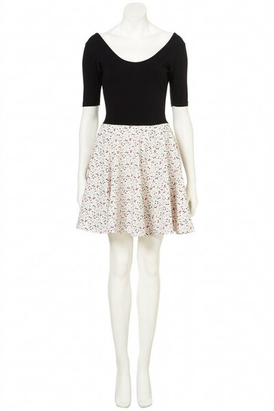 Skater Kleid Ditsy Floral  - Annie Greenabelle