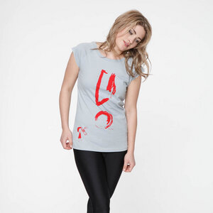FellHerz Graffiti Girl red/pearlblue - FellHerz