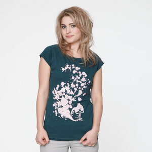 Nuts about squarrels T-Shirt rose/deepteal - FellHerz