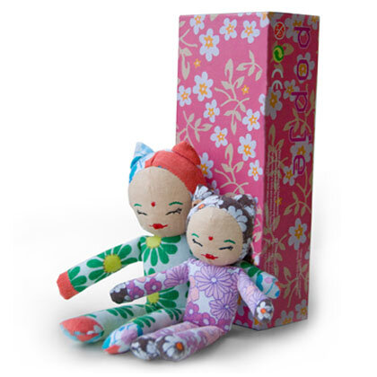 Puppe Popje - Katze - Kidsonroof