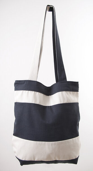 Tasche gestreift - Lena Schokolade