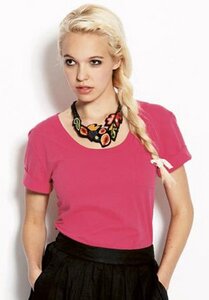 Sarah T-Shirt, pink - People Tree