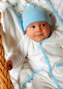 Nicki-Strampler mit Fuß - biobaby