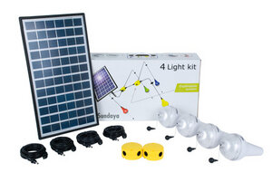 Sundaya Solar-LED-Leuchtsystem mit Ulitium 200 Lampe, bunt  - Sundaya