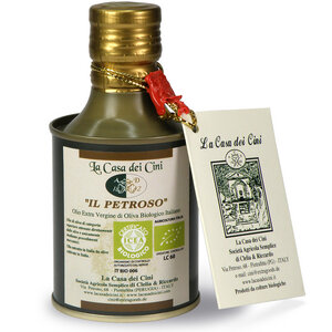 extraGourmet Il Petroso -Italienisches, Biologisches Olivenöl Extra Vergine 0,25l - extraGourmet