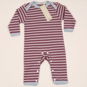 Baby-Strampler in Cassis - Organics for Kids