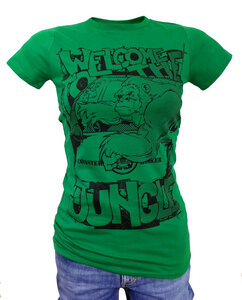 Girlie 'Jungle Ede', T-Shirt aus Biobaumwolle - Coaster Roller