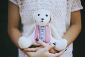 Teddy Bär 100% Handgemacht aus Hanf und Baumwolle ganz ohne Chemie - Eccolifestyle