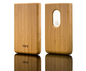 iPod touch Slipcase aus Holz - Vers
