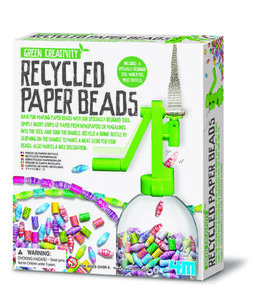 Recycled Paper Beads - recycelte Papierperlen - - Green Science