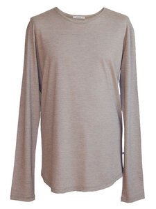 ESSENTIAL Langarmshirt - beige - woodlike