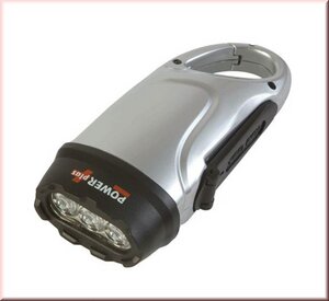  Dolphin - Dynamo Leuchte mit integriertem Ladegerät für Handys - Powerplus