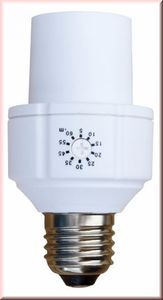 Energiespar-Fassung - Zeitschaltung für Lampen - Powerplus