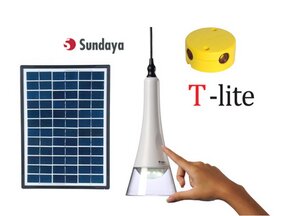 T-Lite 180 Solar Lightkit 2 White; 2 Leuchtelemente - Sundaya