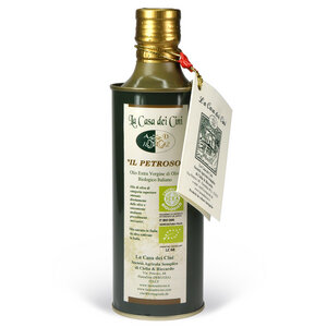 extraGourmet Il Petroso - Italienisches, Biologisches Olivenöl Extra Vergine 0,5l - extraGourmet