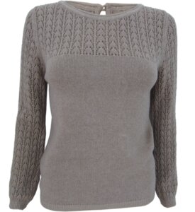 Pullover mit Ajourmuster-Details - bibico