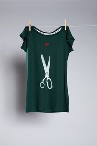 Cut Raglan petrol  - Rebello