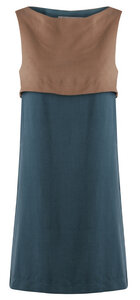 Swan Shift Dress Tencel - Komodo