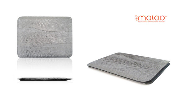 iPad-Sleeve aus Lachsleder - redmaloo