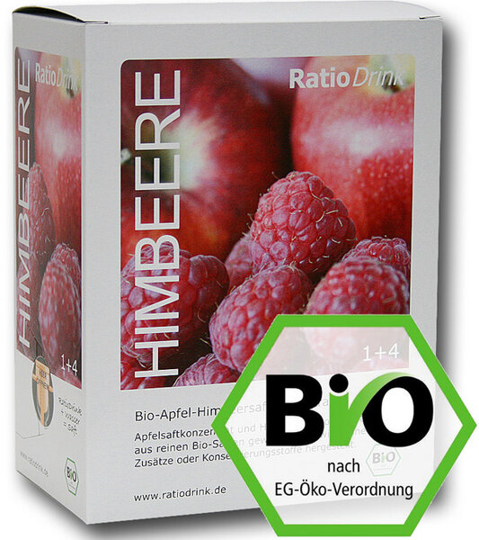 Bio Apfel-Himbeere Konzentrat - RatioDrink