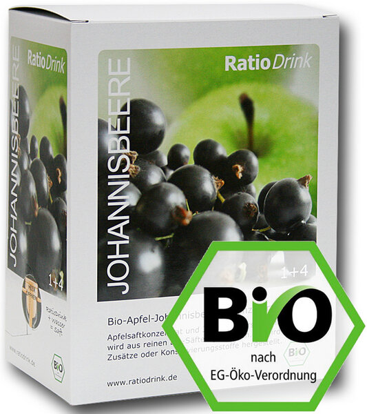 Bio Apfel-Johannisbeere Konzentrat - RatioDrink