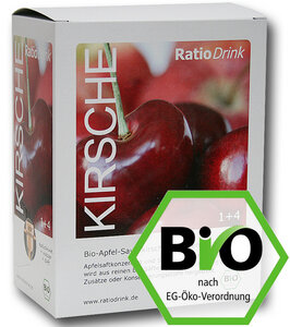 Bio Apfel-Sauerkirsche Konzentrat - RatioDrink