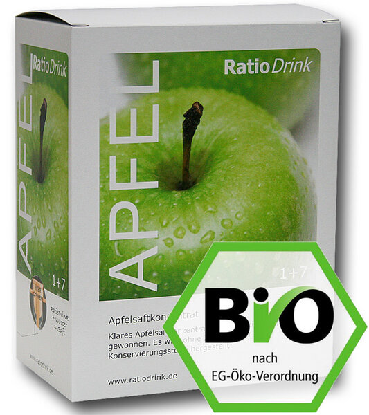 Bio Apfelsaftkonzentrat, klar - RatioDrink