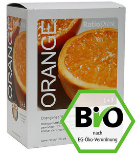 Bio Orangensaftkonzentrat, mild - RatioDrink